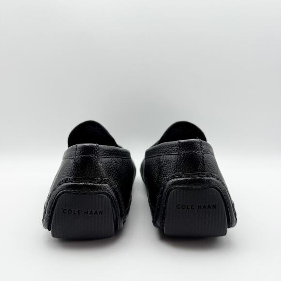 Cole Haan Mens Wyatt Slip On Penny Driver Loafer US 8.5 M Black Leather NIB - Picture 10 of 12